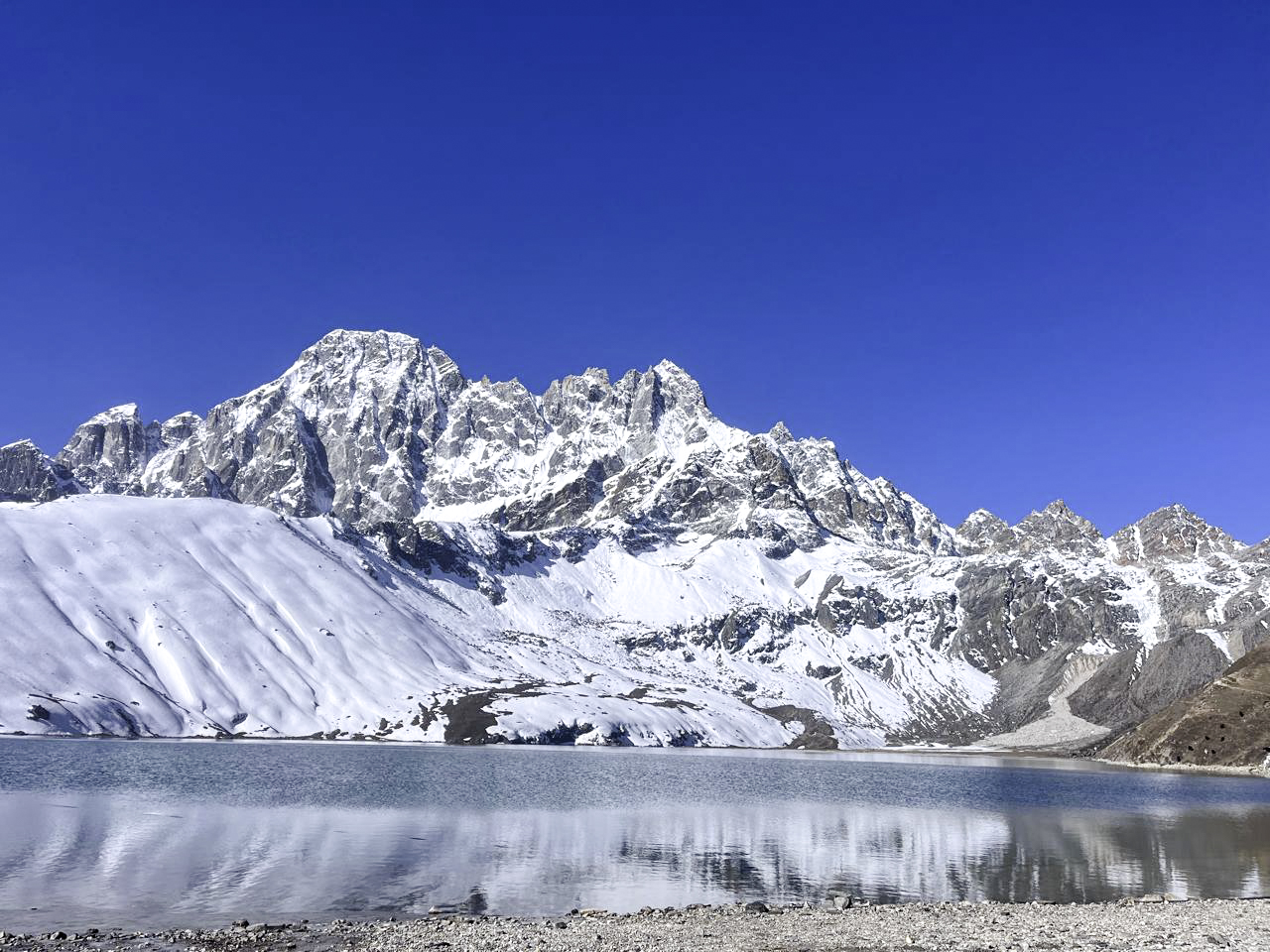गोक्यो रीबाट देखिएका हिमाली दृश्यहरु