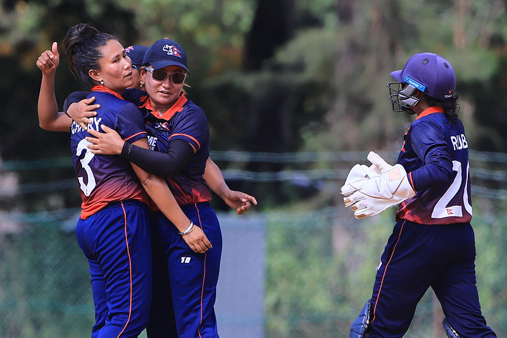 नेपालको एसीसी महिला प्रिमियर कपमा विजयी शुरुवात