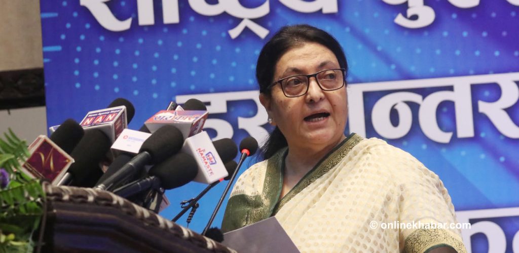 हाम्रो जस्तो देशको लागि प्रत्यक्ष कार्यकारी उपयुक्त हुँदैन : भण्डारी