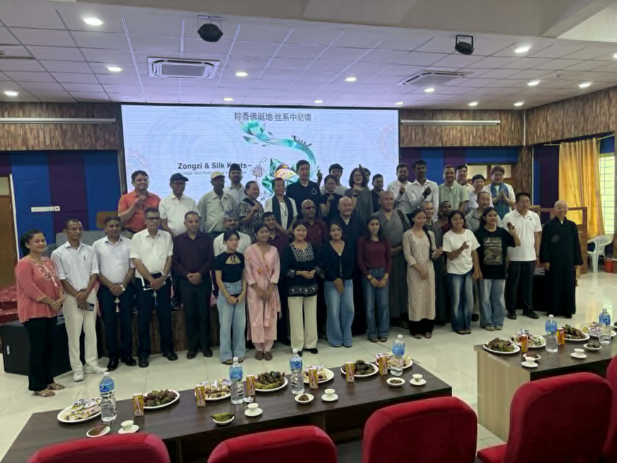 लुम्बिनी बौद्ध विश्वविद्यालय कन्फ्युसियस इन्स्टिच्युटद्वारा ड्रागन बोट पर्वको आयोजना