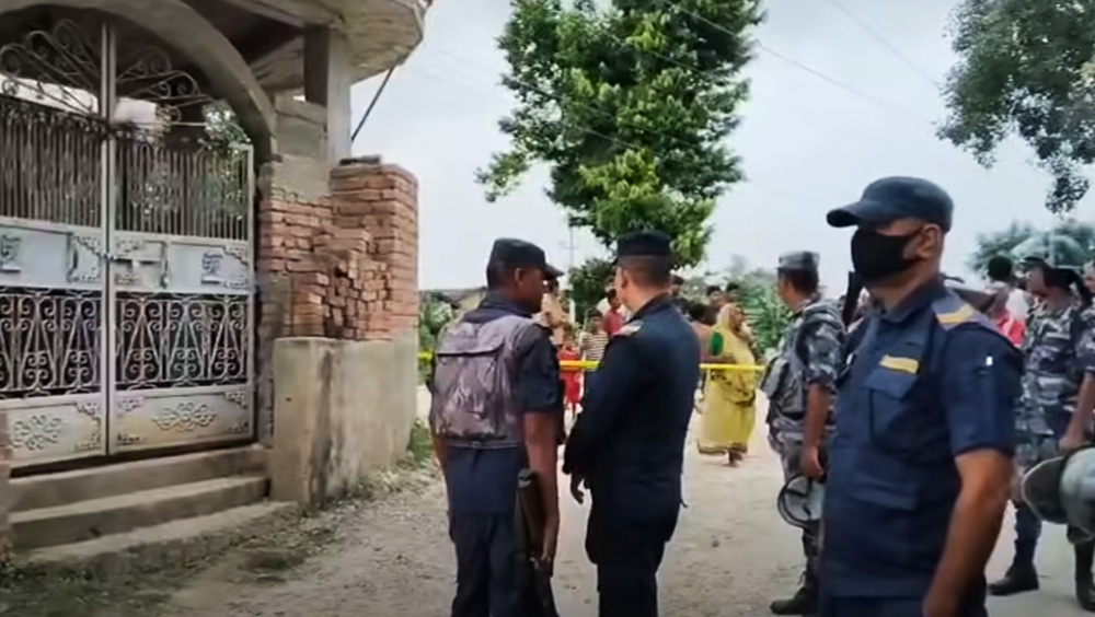 धनुषामा मन्दिरमा सुतिरहेका एक जनाको हत्या