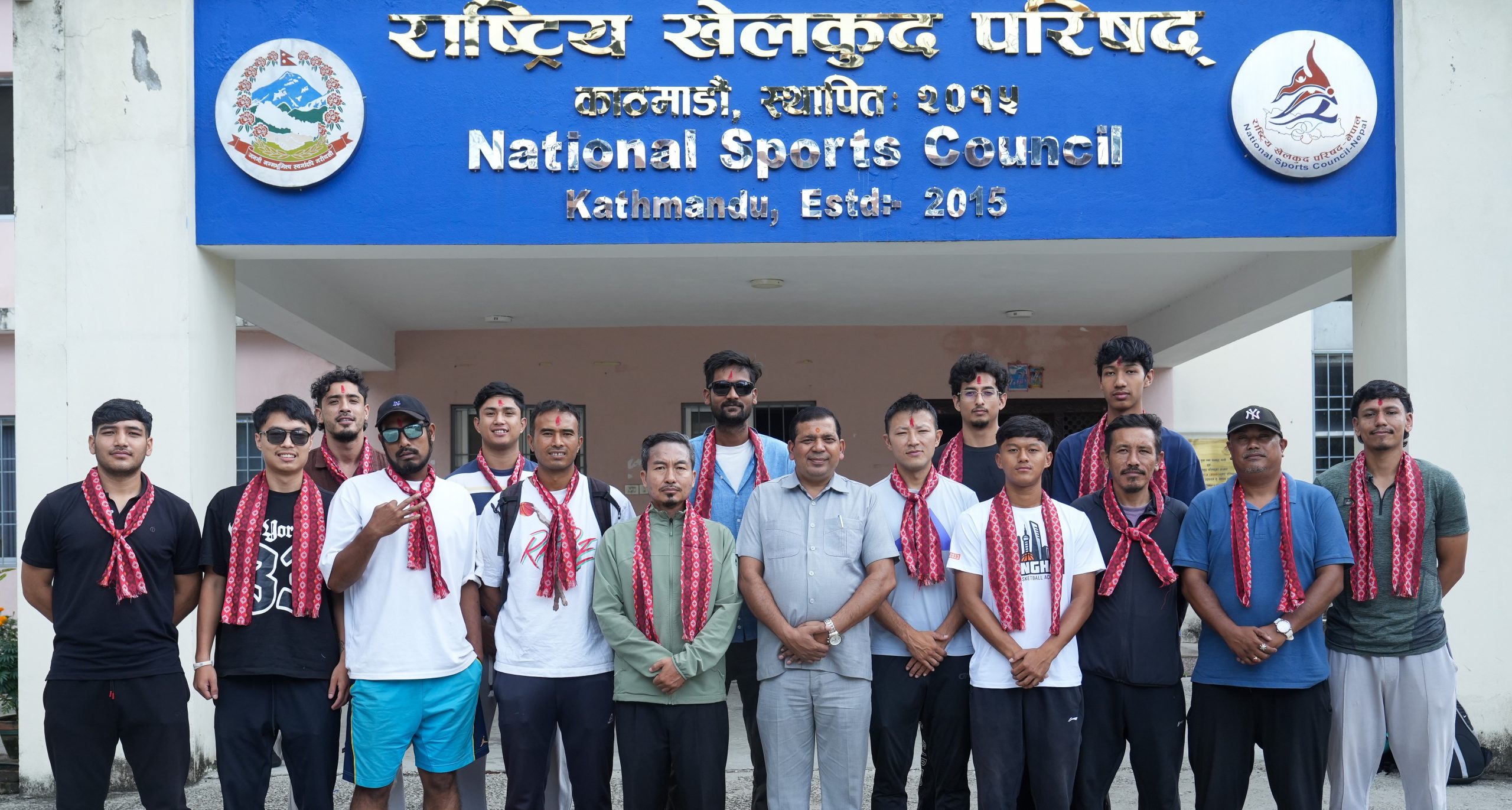 बास्केटबल टोली युएइ जाने