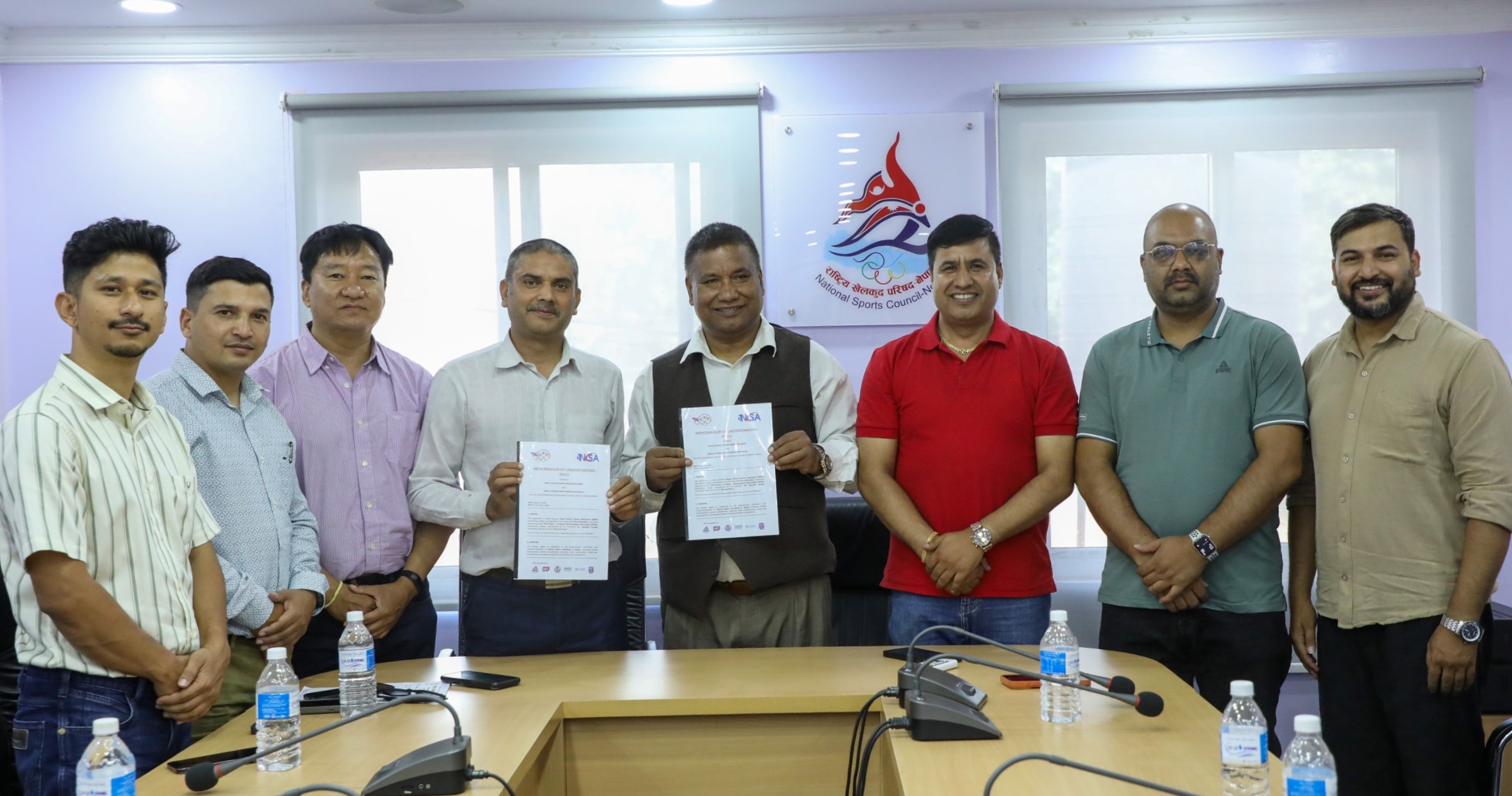 एनएसएसएफ र नेपाल क्लाईम्विङ स्पोर्ट संघबीच सम्झौता