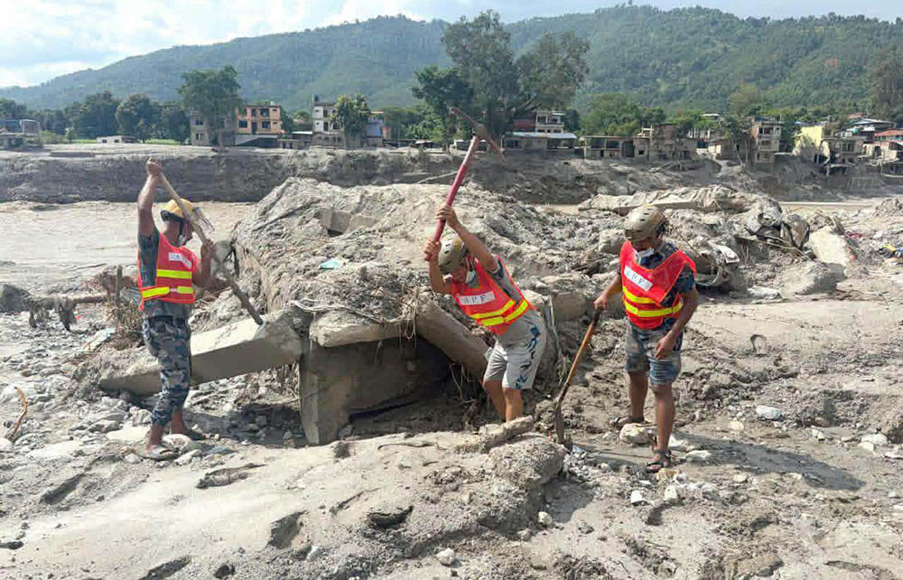 भोटेकोशी बाढीपछि अहिलेसम्म ६१६ जनाको शव फेला