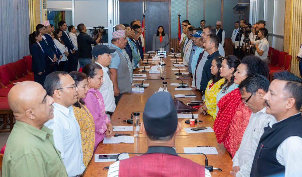 भित्री भवनको सम्पत्ति करबारे काठमाडौँ महानगरले मालपोतसँग छलफल गर्ने
