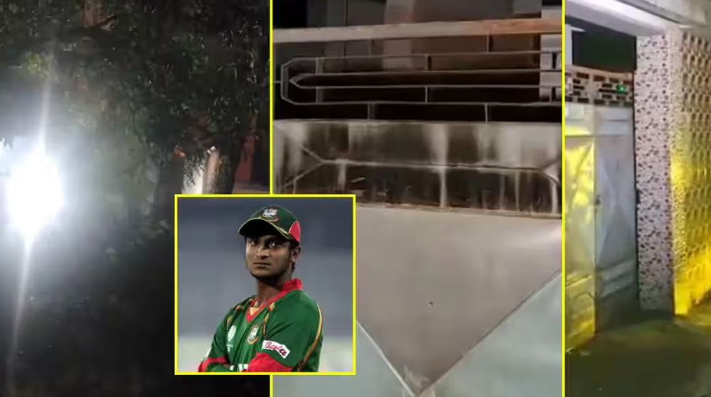 बंगलादेशमा शाकिब अल हसनको घरमा आक्रमण