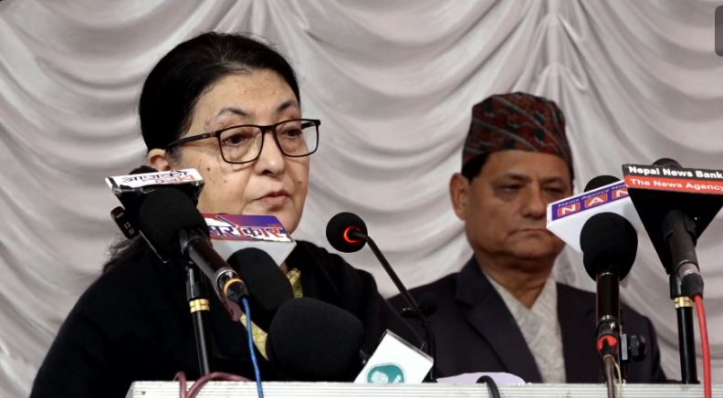 तुलसीलालले पार्टी निर्माणदेखि किसान आन्दोलनसम्म ऐतिहासिक भूमिका खेल्नुभयो : पूर्वराष्ट्रपति भण्डारी