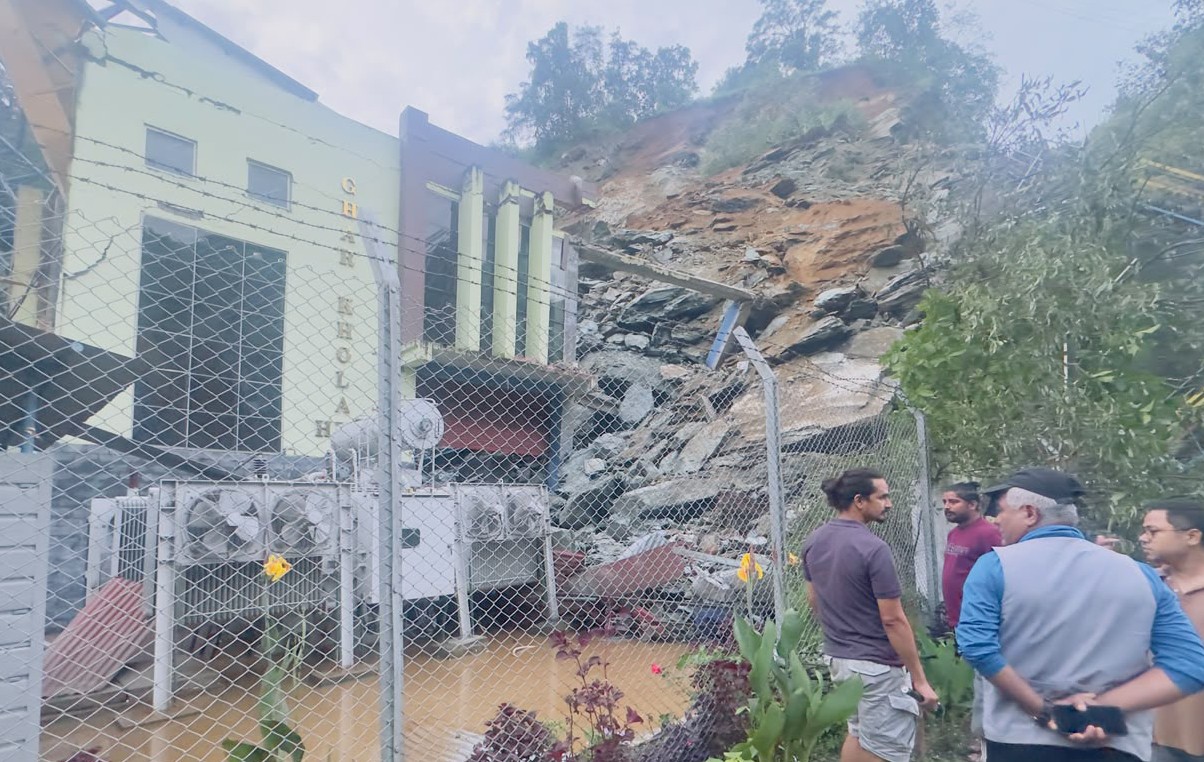म्याग्दीमा विद्युत्‌गृह पहिरोले पुरिँदा एकजना बेपत्ता