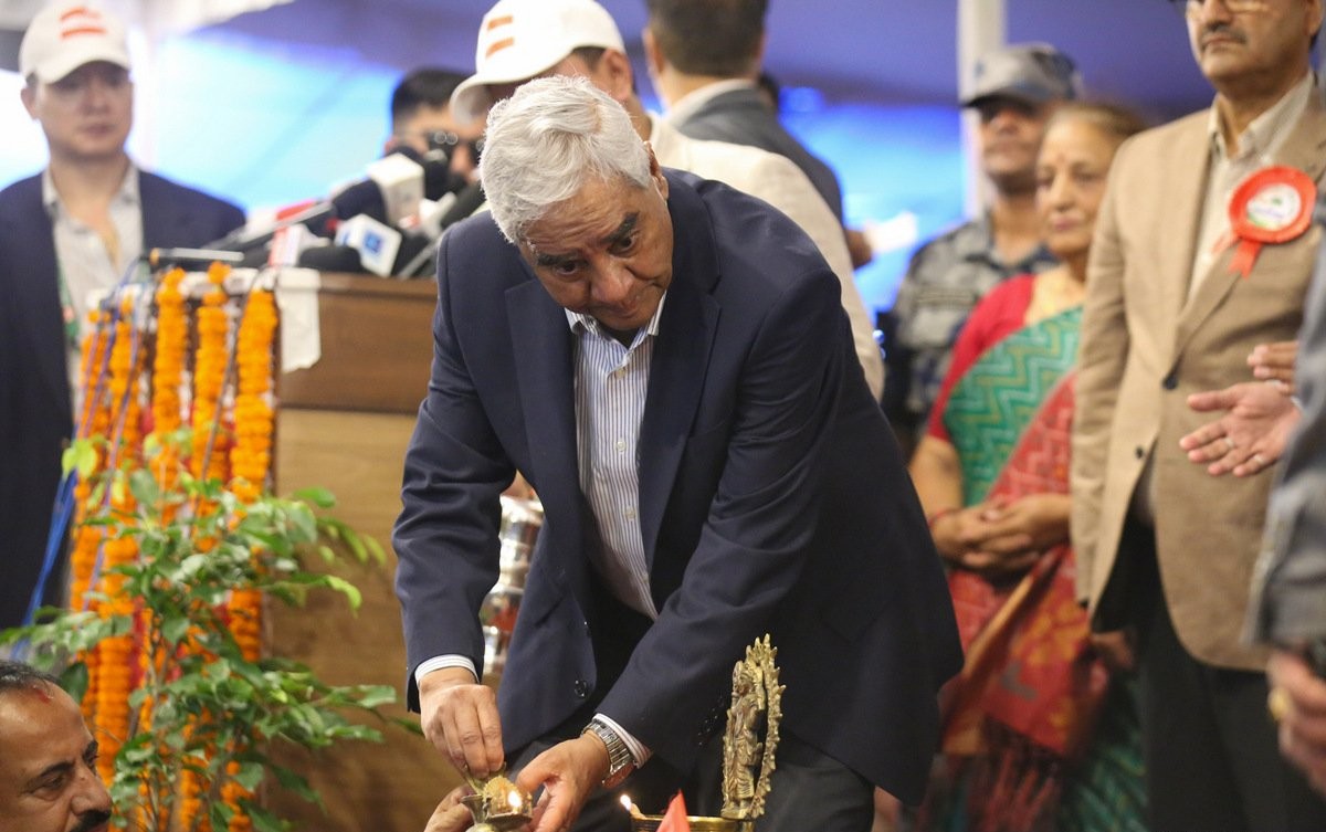 राष्ट्रिय भेलाको उद्घाटन गरे देउवाले