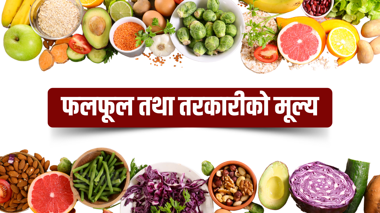 कृषिउपजको न्यूनतम थोक मूल्य सार्वजनिक