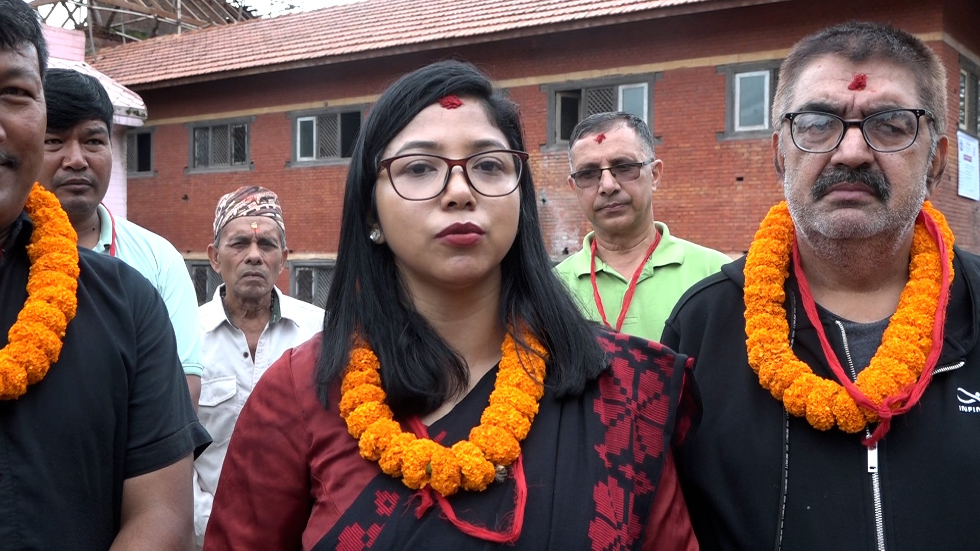 वनकाली धर्मशालाको पर्खाल र परिसर निर्माणको शिलान्यास