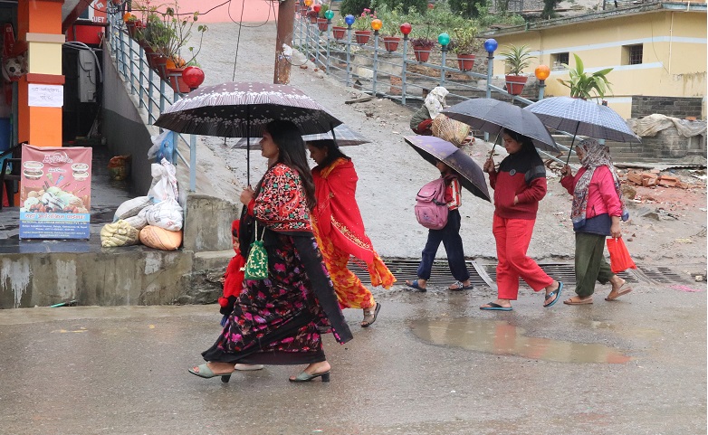 आज राति यी स्थानमा धेरै भारी वर्षाको सम्भावना