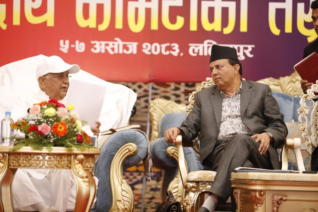 तपाईंको असहमतिमा पार्टी अध्यक्ष बन्दिनँ :शंकर