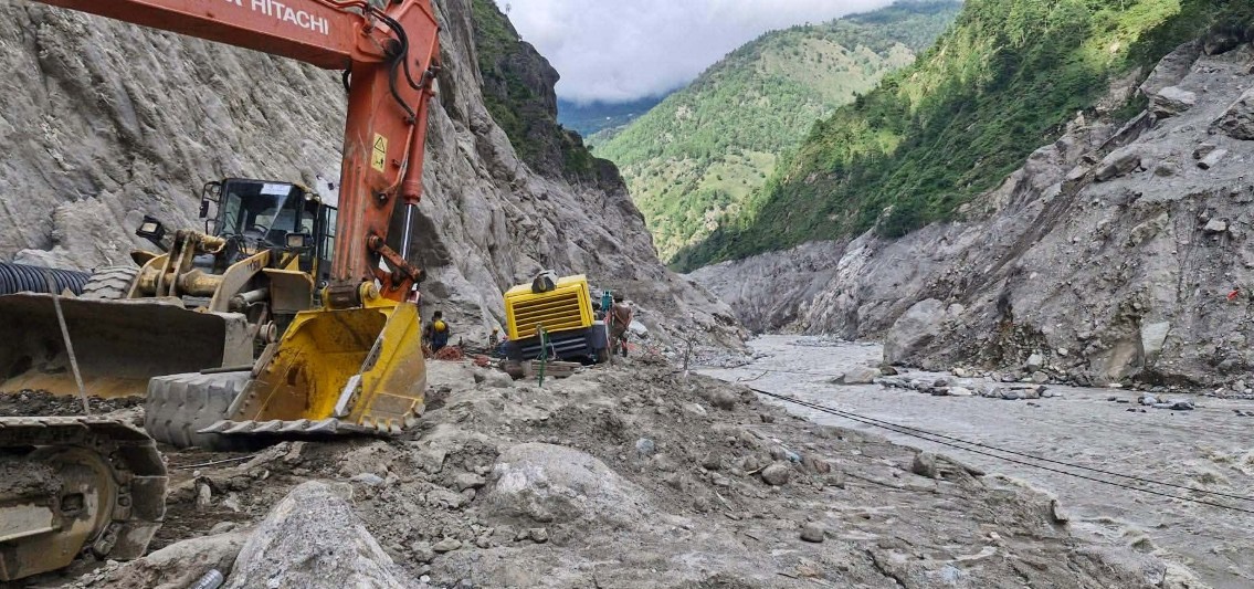 चिलिमे जलविद्युत आयोजनाको पावर हाउसमा शव फेला