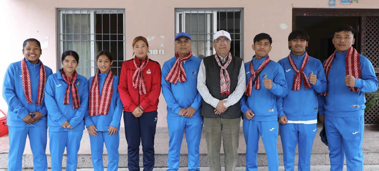 संघले जुडो टोलीलाई शुभकामना
