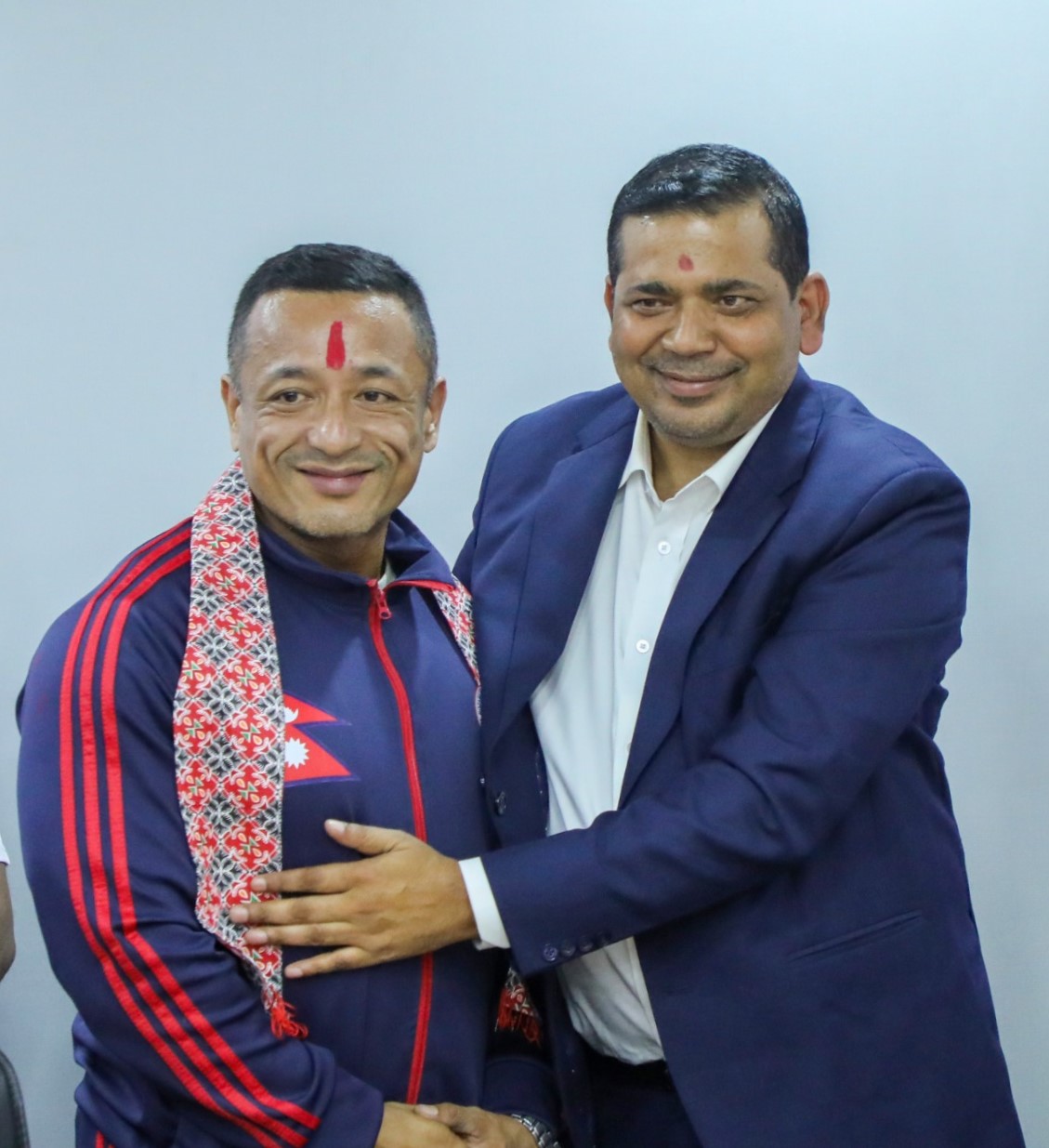 स्वर्ण पदक जितेका सगेन्द्रलाई राखेपको बधाई