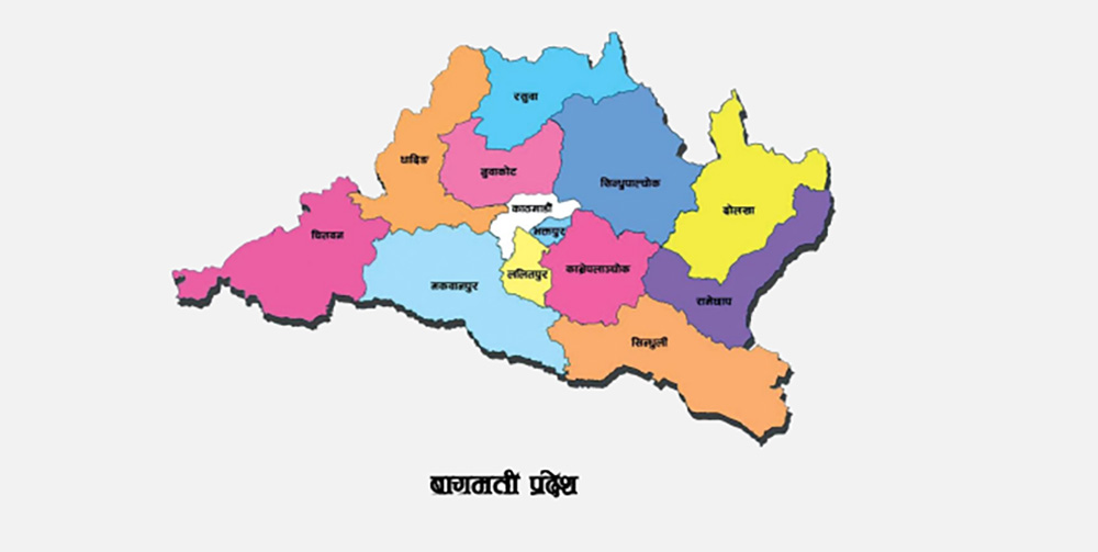 बागमती प्रदेशको आर्थिक वृद्धिदर ५.४ प्रतिशत, कृषि उत्पादनमा ७.८ प्रतिशतले गिरावट