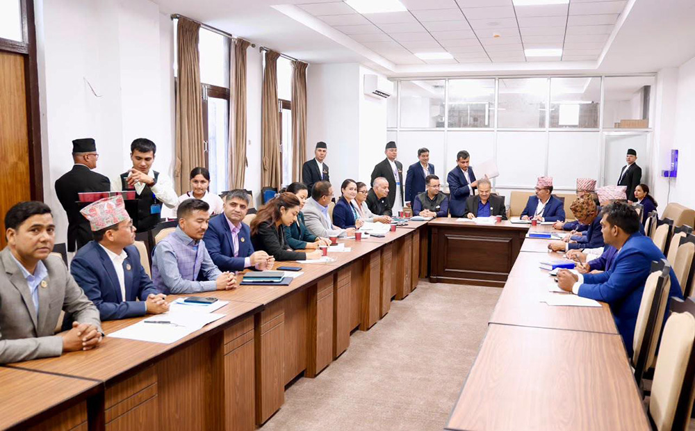 भोटेकोशी विपद्सम्बन्धी संसदीय विशेष समितिको बैठक बस्दै