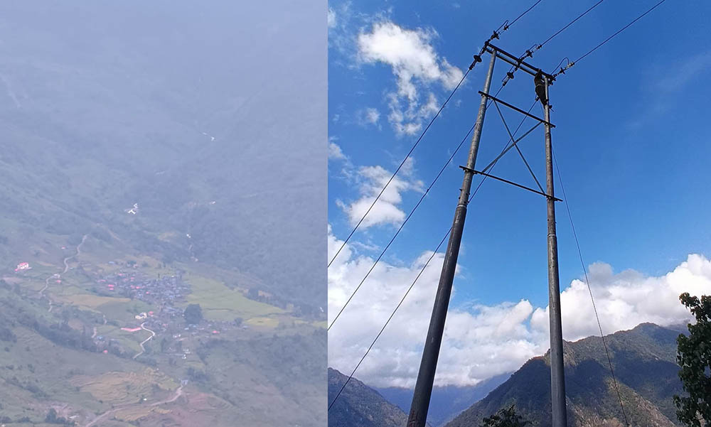 संखुवासभाको हटियामा राष्ट्रिय विद्युत् प्रसारण पुग्यो, किमाथांकामा पनि यसै वर्ष पुग्ने