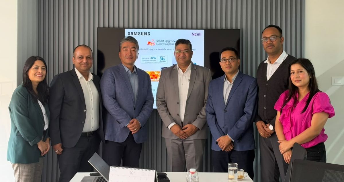 एनसेल र सामसङबीच सहकार्य, ग्राहकले पाउनेछन् ३१ प्रतिशतसम्म अतिरिक्त छुट
