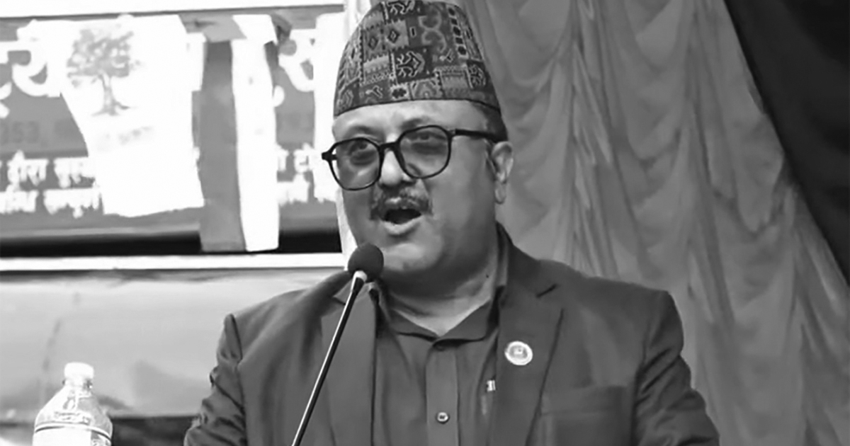 नेकपा संयुक्तका नेता विजय पौडेलको निधन