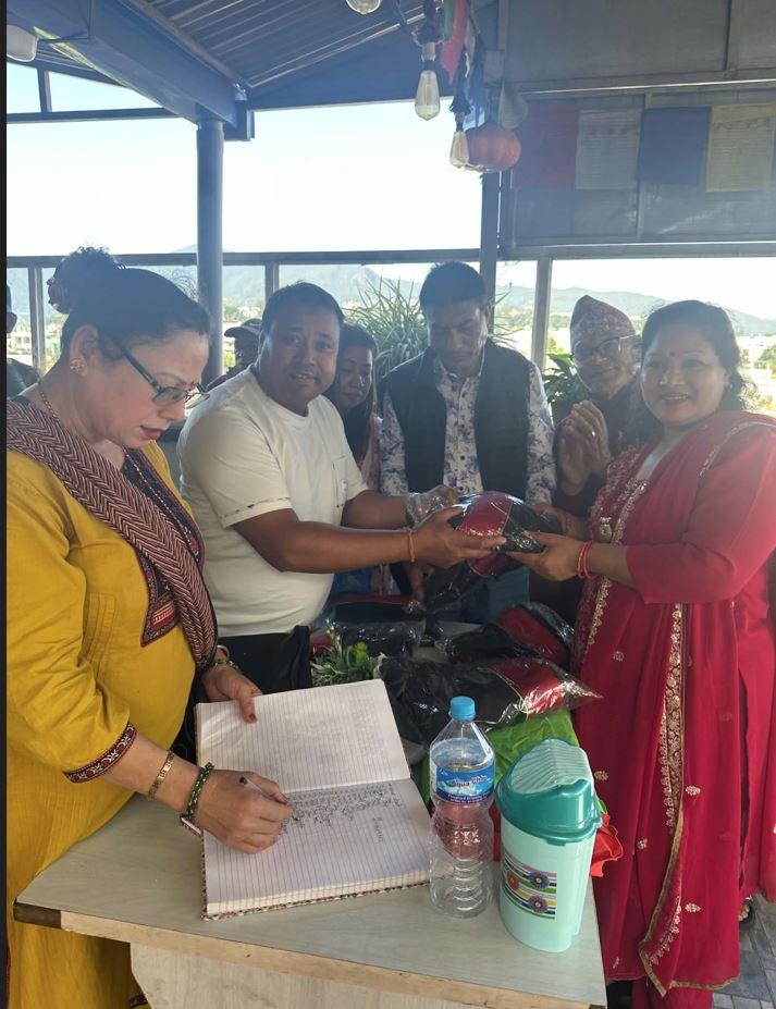 बिजयादशमीको अवसरमा कपन नेवा : पुच:को शुभकामना आदान प्रदान सम्पन्न