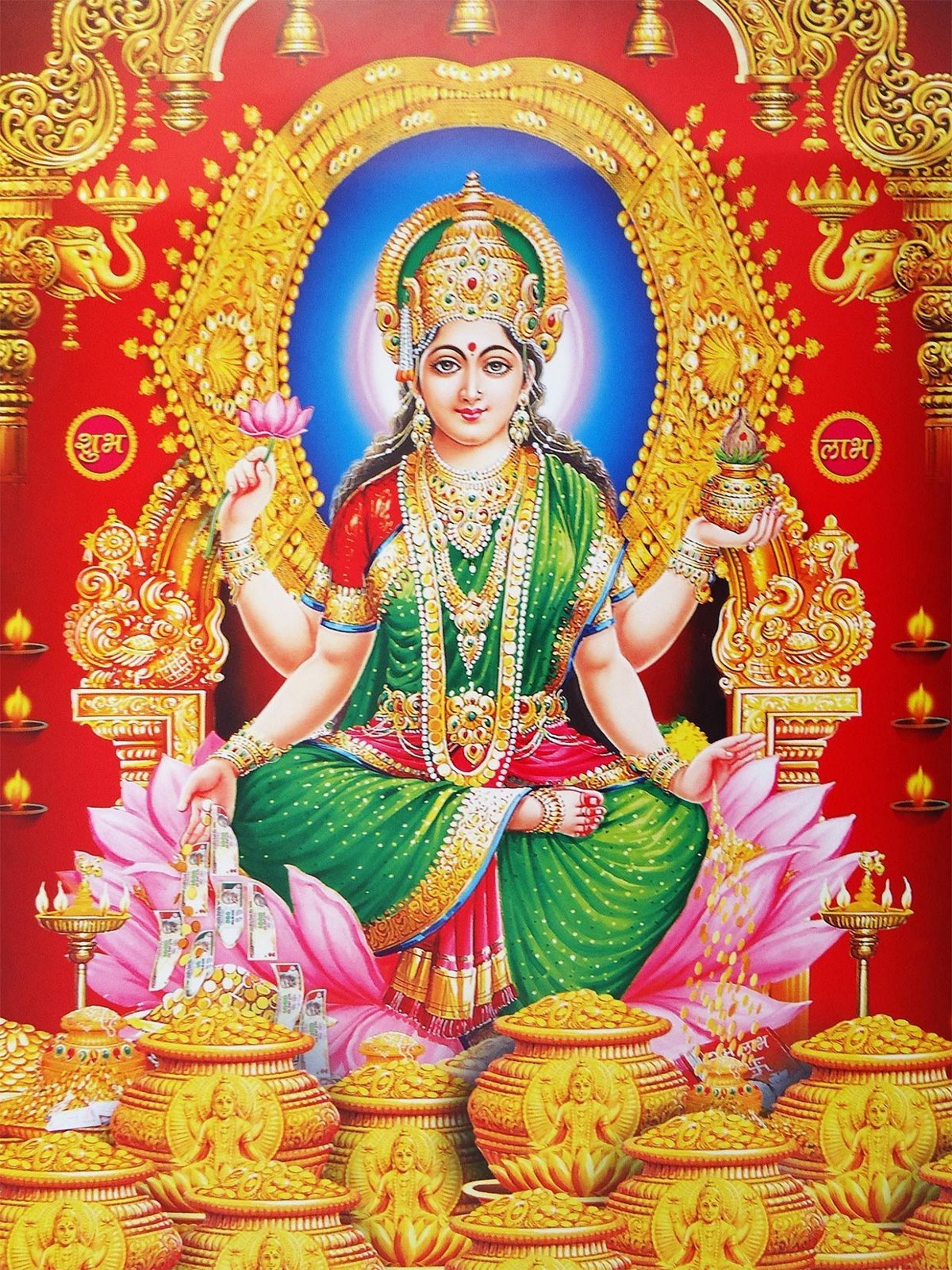 बडादसैँ आज धनधान्यकी देवी महालक्ष्मीको पूजा आराधना गरिँदै