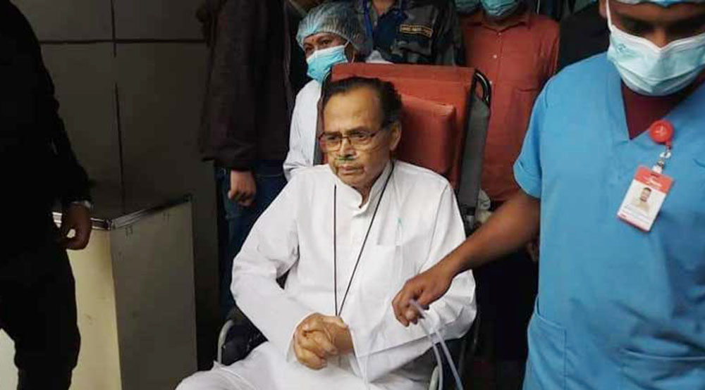 नेकपा वरिष्ठ नेता झलनाथ खनालको स्वास्थ्यमा सुधार